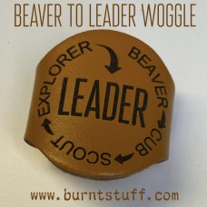 Beaver to Leader Woggle Beaver to Leader Woggle