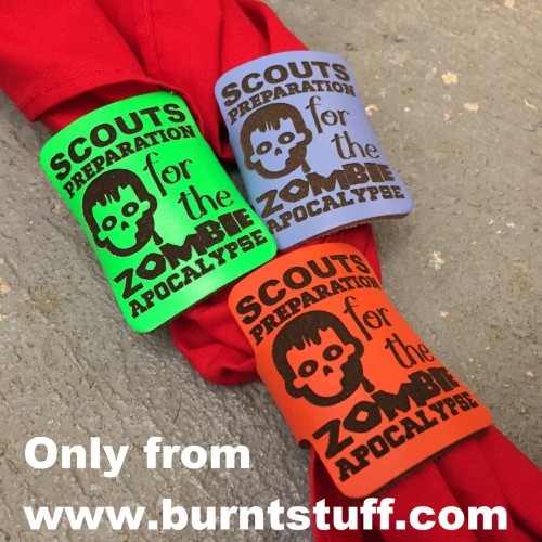 Zombie Woggle All Scouting Products, All Woggles, Beaver Woggles, Cub Woggles, Scout Woggles, Leader Woggles, Explorer Woggles, Novelty Woggles image