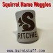 Image of Squirrel Name Woggle | www.burntstuff.com Squirrel Name Woggle image