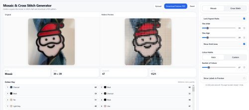 Mosaic Generator preview