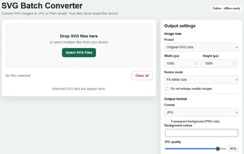 svg convertor preview